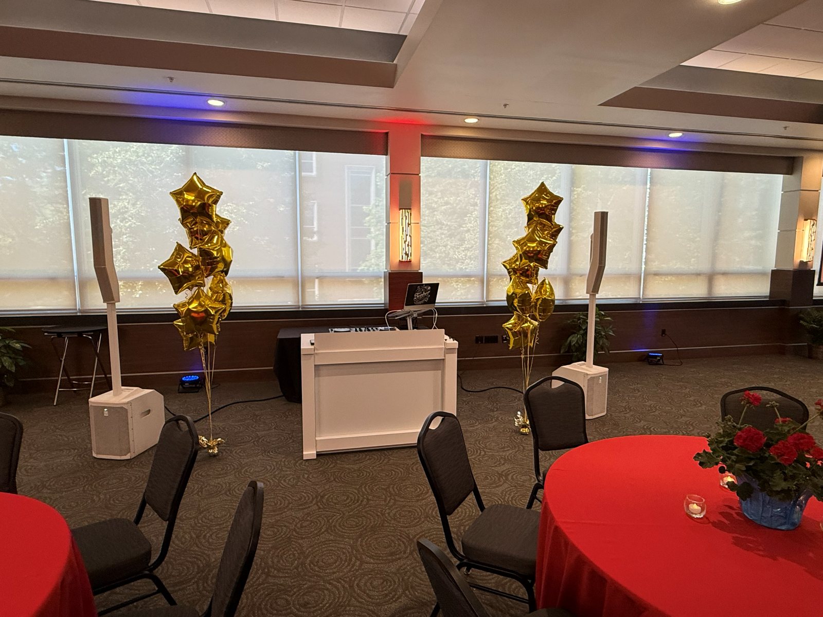 Birthdays & Private Parties — Topher DJ Company setup